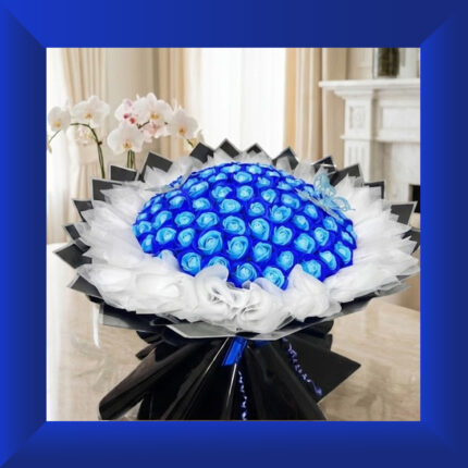 Double-tone 101 Soap Rose Bouquet