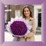 Royal Amethyst 51 Soap Rose Bouquet - Image 2