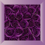 Royal Amethyst 51 Soap Rose Bouquet - Image 3