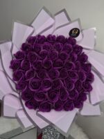 Royal Amethyst 51 Soap Rose Bouquet