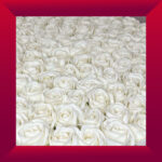 Eternal Ivory Luxe Box – 101 Premium White Soap Roses - Image 3