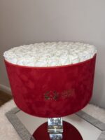 Eternal Ivory Luxe Box (101 Roses)