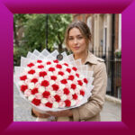 Blush Romance – 101 Soap Rose Bouquet - Image 2