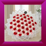 Blush Romance – 101 Soap Rose Bouquet