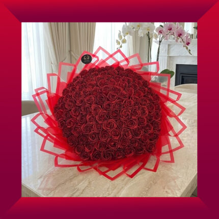 Crimson Desire Eternity Bouquet