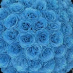 Azure Radiance Infinity Glitter Bouquet