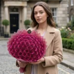 Crimson Glamour 51 Silicone Glitter Bouquet