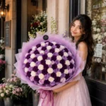 Lavender Serenity 101 Soap Bouquet