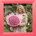 Pink Stardust Luxe Silicone Rose Bouquet - Image 2
