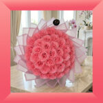 Pink Stardust Luxe Silicone Rose Bouquet
