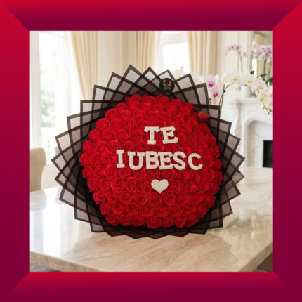 Te Iubesc 101 Soap Rose Luxury Bouquet