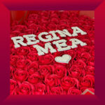 Regina Mea Bouquet – 101 Luxury Red Soap Roses - Image 3