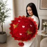 Crimson Butterfly Romance Soap Bouquet