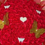 Crimson Butterfly Romance Soap Rose