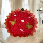 Romantic red rose bouquet by Aromatic Bouquets