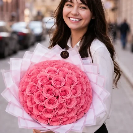 Pink Stardust Soap Bouquet