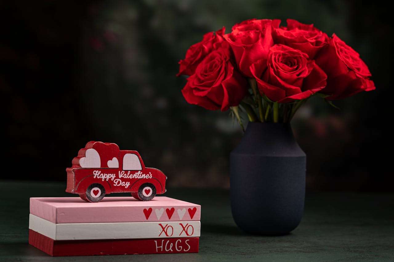 Valentine's Day flower gifts UK