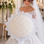 Fake Flower Bridal Bouquet – Luxury Soap Rose Wedding Bouquet - Image 3