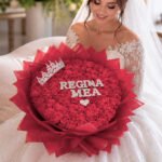 Fake Flower Bridal Bouquet – Luxury Soap Rose Wedding Bouquet - Image 4