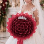 Fake Flower Bridal Bouquet – Luxury Soap Rose Wedding Bouquet