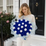 Royal Blue Kitty 61 Soap Bouquet