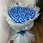 Royal Sapphire 101 Rose Standing Bouquet