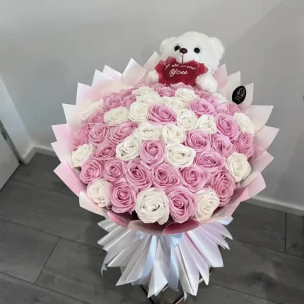 Blush & Ivory Luxury Soap Bouquet