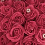 The Ruby Elegance — Medium Maid of Honour & Godmother Soap Rose Bouquet - Image 2